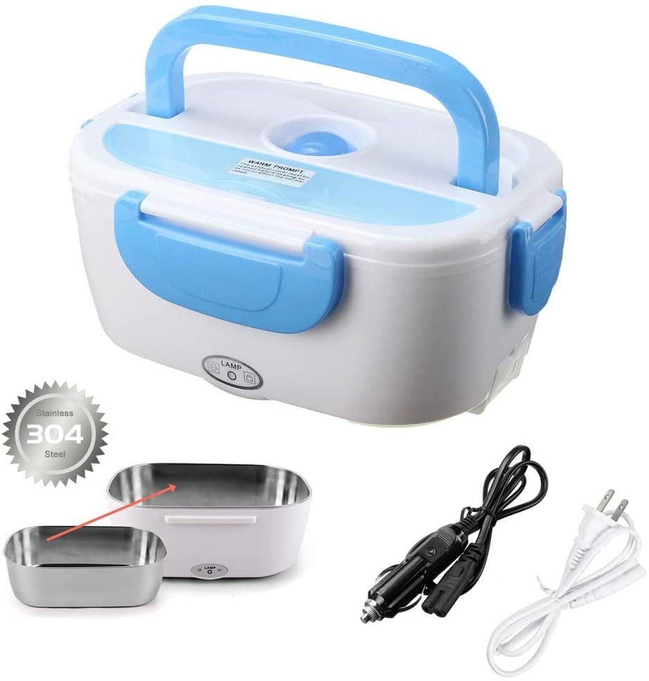 Electric Warming Lunch Box Food Heater for Home & Office Use Portable Containers 