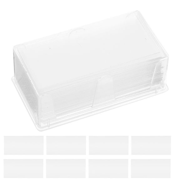 WSTEER 100pcs Glass Microscope Slides Aquatic Specimens Microscope Slides Laboratory Glass Slides