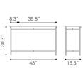 thumbnail image 2 of Credenza Kessa Muebles Saber Dorado, 2 of 9