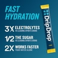 thumbnail image 2 of DripDrop Hydration - Bold Variety Pack - Electrolyte Drink Mix Single Serve Hydration Powder Packets - Watermelon, Berry, Lemon, Orange | Non-GMO, Gluten Free, Vegan | 32 Sticks, 2 of 5