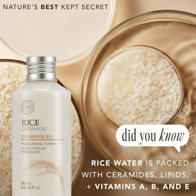 The Face Shop, Rice Ceramide, Moisturizing Toner, 5 fl oz (150 ml)
