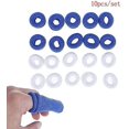 thumbnail image 5 of 10 Pack Tubular First Aid Finger Bandages Blue, 5 of 5