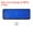 Blue, variant on 2 Pcs Rectangle Rear Reflectors, Safety Reflective Warning Reflector White