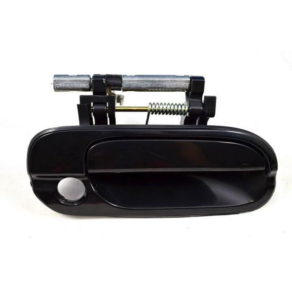 PT Auto Warehouse NI-3175S-FR - Outer Exterior Outside Door Handle, Smooth Black - Passenger Side Front Fits select: 2000-2006 NISSAN SENTRA