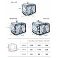 thumbnail image 2 of Christmas Toaster Cover 2 Slice, Small Kitchen Appliance Covers, Winter Blue Snowflakes Gnomes Black Plaid Toaster Oven Cover with Loop, Bread Machine Cover Polyester Dust Cover Protection, 2 of 4