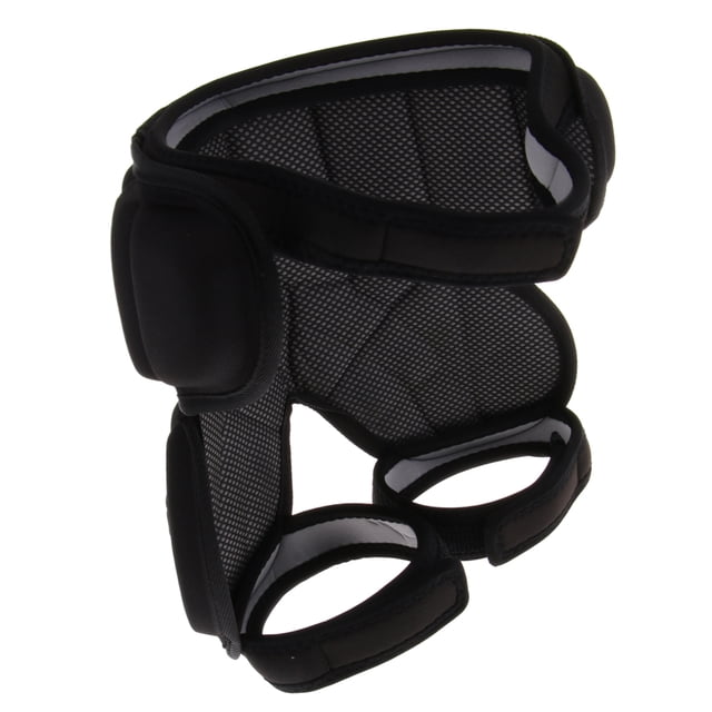Pantalones cortos protectores de cadera 3D Sunnimix para Niños Esquiadores patinaje negro