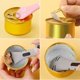 thumbnail image 3 of Paquete de 4 suministros para latas de comida para mascotas, juego de cubiertas de silicona para latas de mascotas, tapas y cucharas para latas de comida para perros y gatos TUNC Sencillez, 3 of 5