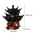 thumbnail image 3 of MOVTOTOP 1Pack Multi Color Plastic Pavilion Shape Bonsai for Home Decor Garden Decor 2.05X1.77X1.77in, 3 of 7