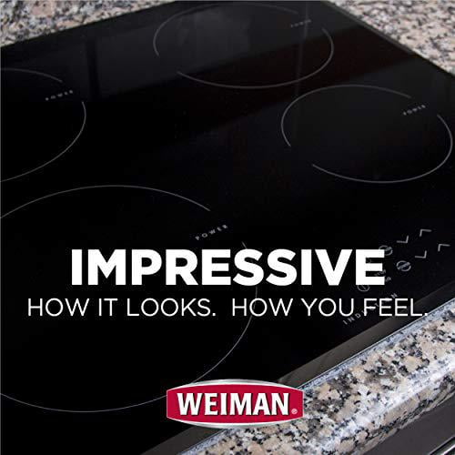 Weiman Glass Cook Top Cleaner and Polish - 20 Ounce (2 Pack) Heavy Duty  Non-Scratch Glass Ceramic Safe Non-Abrasive Stovetop Cooktop Cleaner 