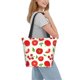thumbnail image 2 of Balery Fresh Red Tomato Bolsa de Hombro con Diseño, Bolsa Grande y Duradera, Bolsa Versátil para Compras, 2 of 6