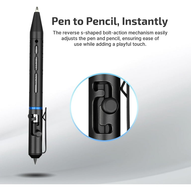 OLIGHT O'Pen Mini 2 Ballpoint Pen and Pencil in One, Replaceable