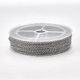 thumbnail image 2 of Tarnish Resistant 304 Stainless Steel Cable Chains Soldered with Spool Oval Stainless Steel Color 2.5x2x0.5mm about 49.21 Feet(15m)/roll, 2 of 3