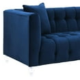 thumbnail image 5 of TOV Furniture Bea Navy Velvet Sofa, 5 of 6
