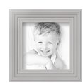 thumbnail image 2 of ArtToFrames 5" x 5" Silver Picture Frame, 5x5 inch Silver Wood Poster Frame (WOM-5388), 3 Pack, 2 of 8