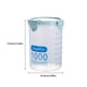 thumbnail image 3 of Naiovety Caja de almacenamiento de alimentos PP, reemplazo transparente, a prueba de humedad, redondo, para el hogar, cocina, nuez, caja 1000ml, 3 of 6