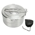 thumbnail image 2 of 1.5L Camping Pot, Good Stability 1.5L Camping Bento Pot  For Hiking, 2 of 8
