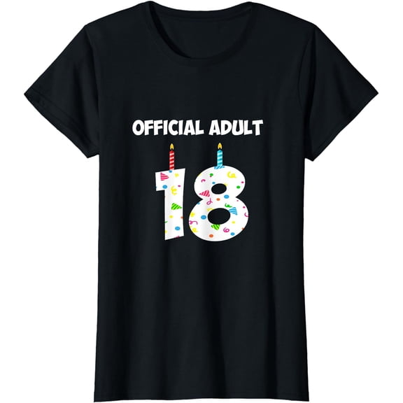 18th Birthday Official Adult 18 Years Old T-Shirt