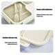 thumbnail image 5 of Fiambrera Bento de 3 compartimentos para adultos, 1450 ml, hermética, con utensilios, de plástico duradero y apta para microondas, ideal para oficinistas, estudiantes y preparación de, 5 of 7