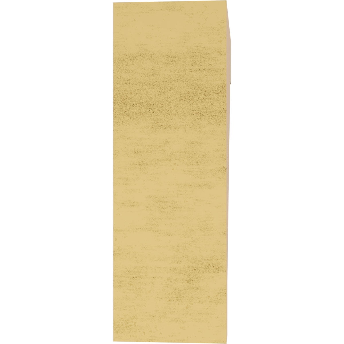 2"W x 4"D x 6"H Classic Burlington Rough Cedar Woodgrain TimberThane Corbel, Primed Tan