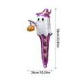 thumbnail image 3 of 50 Pack Halloween Balloon Decorations 23 X 10 Inch Pumpkin Black Cat Inflatable Wands Halloween Party Favors for Students Trick Or Treat Handheld Toys for Home Classroom Party, 3 of 7