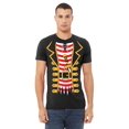 thumbnail image 2 of Pirate Jacket Tuxedo Men's T-shirt | Cruise Trip Theme Park Pool Halloween Costume Accessory | XL, Black, 2 of 5