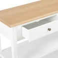 thumbnail image 6 of vidaXL Sideboard with 2 Drawers Console Table Side Table with 2 Shelves MDF, 6 of 16