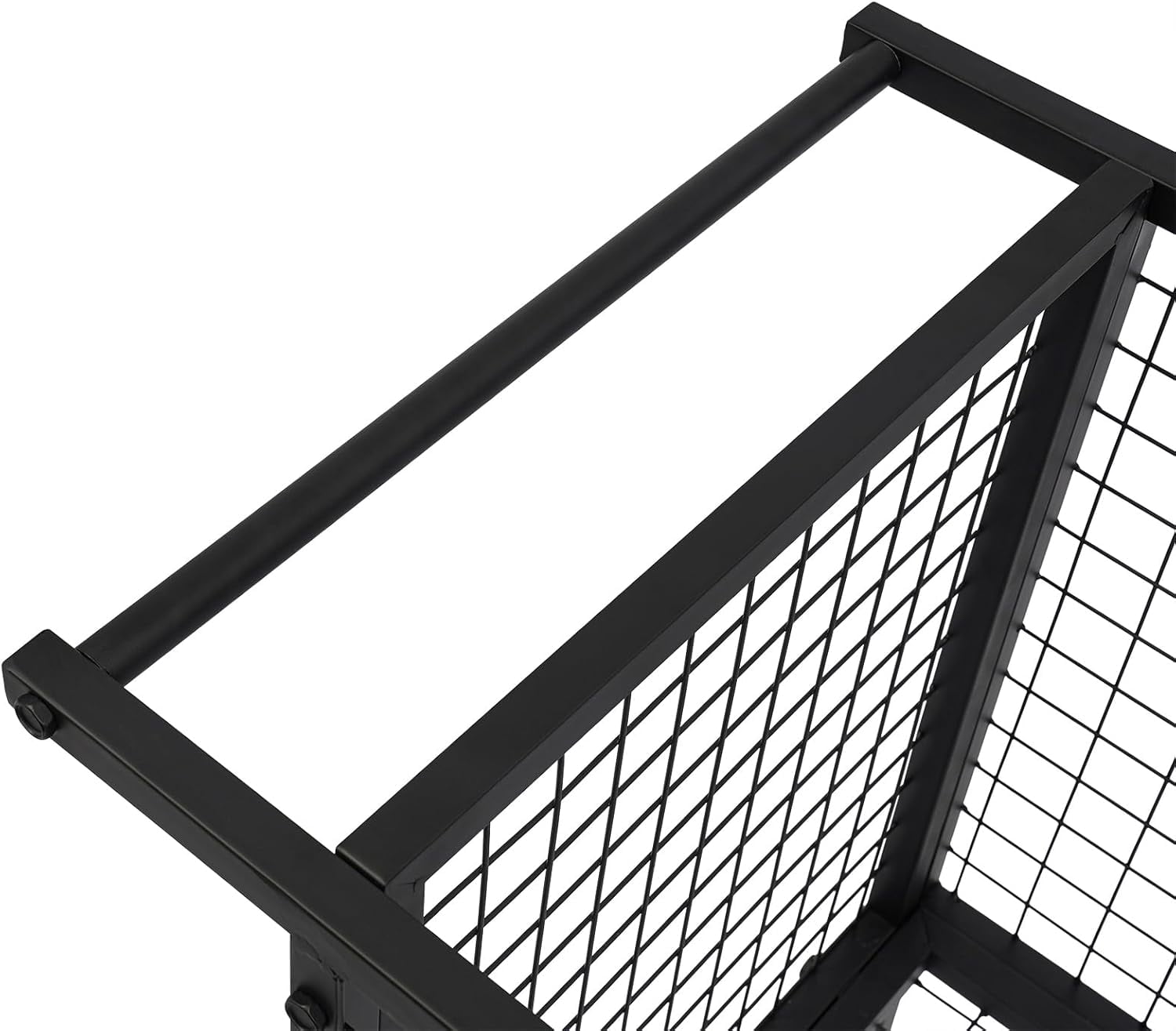 Portable Tennis & Pickleball Hopper, Tennis Ball Cart Compact Design, Lightweight Tennis Balls Basket Load Capacity 30 lbs, Smooth Rolling Cart for Tennis Balls, Sturdy Lightweight Construction