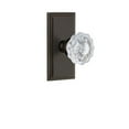 thumbnail image 5 of Grandeur Carver_Psg_234 Carre Solid Brass Rose Passage Door Knob Set - Brass, 5 of 6