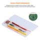 thumbnail image 3 of Placa De Pruebas Líneas Especiales Coloridas 14 Longitudes Abs Con Caja De Almacenamiento Cables De Puente De Placa De Pruebas Para Experimentos De Mantenimiento De Placa De Circuito 140 Uds. Guardurnaity TO001763-00, 3 of 7