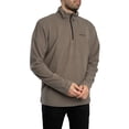 thumbnail image 2 of Regatta Thompson Fleece Zip Sweatshirt, Brown, 2 of 5