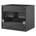 thumbnail image 5 of Modway Render 24" Wall-Mount Bathroom Vanity Cabinet (Sink Basin Not Included) in Charcoal, 5 of 8