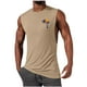 thumbnail image 1 of Camiseta sin mangas de cuello redondo para hombre, jersey deportivo de alta elasticidad, cuello redondo, sin mangas, ropa deportiva para hombre musculoso, camiseta sin mangas de algodón para hombre, 1 of 5