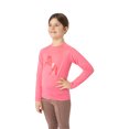 thumbnail image 2 of Horze Flora Kids Technical Long Sleeve Top, 2 of 6
