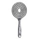 thumbnail image 1 of Hollow Round Bristles Brush Electroplated Anti Static Massage Tool Reduces Heat Damage For Quick Drying Voluminous Hair Styling, 1 of 4