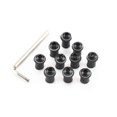 thumbnail image 5 of Kit De Tornillos De Carenado De Motocicleta De Aluminio, Montaje De Cuerpo Para Tornillos De Parabrisas De Motocicleta, Tornillos, Tuercas Advancent VI003993-00, 5 of 5