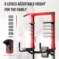 thumbnail image 3 of Adjustable Height Pull Up and Dip Station. Power Tower Strength Training for Home Gym,, 3 of 9