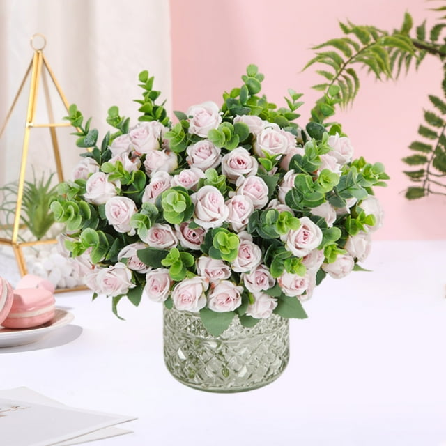 Artificial Flowers Fake Flowers Simulation Bouquet Yasi Roses Home Living Room Decorative Flowers Wedding Gardening Arrangements Simulation Flowers