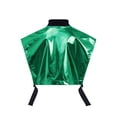 thumbnail image 4 of vastwit Girls Shiny Metallic Dance Top with Buckle Pockets Open Sides Crop Tank Top for Party Streetwear Green 16, 4 of 6