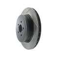thumbnail image 5 of Fits 2004-2004 Subaru Impreza Stop Tech Power Slot Brake Rotor 126.47020SR SportStop Slotted; Silver E-Coated; Alloy; Single, 5 of 5