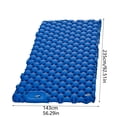 thumbnail image 3 of BotaniNest Portable Camping Thick Sleeping Pad With Built In Self Inflating Travel Air Mattress For Outdoor Hiking And Tent Use, 3 of 6