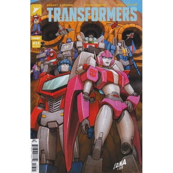 Transformers (Image) #33A VF ; Image Comic Book