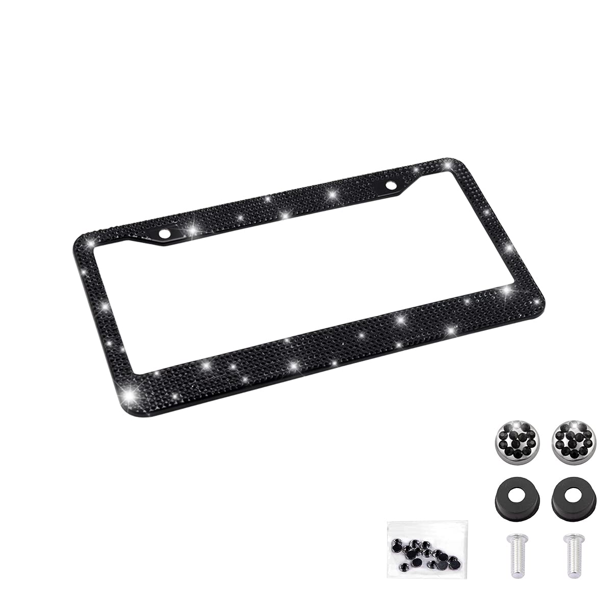 License Plate Frame Personalized Car Tag Holder,Novelty Thin Cover for