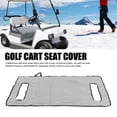 thumbnail image 3 of Funda Para Asiento De Carrito De De Invierno, Manta Suave De Felpa Corta, Parte Inferior Antideslizante, Repuesto Para Carritos De De 2 Asientos, 3 of 7