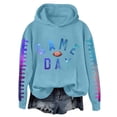 thumbnail image 1 of WZXFASHION Chandail en Molleton de Football pour Femmes Imprimé Graphique Dimanche Décontracté Manches Longues Col Rond Chandail Automne 2025 Liquidation Chandail Col Roulé, 1 of 4