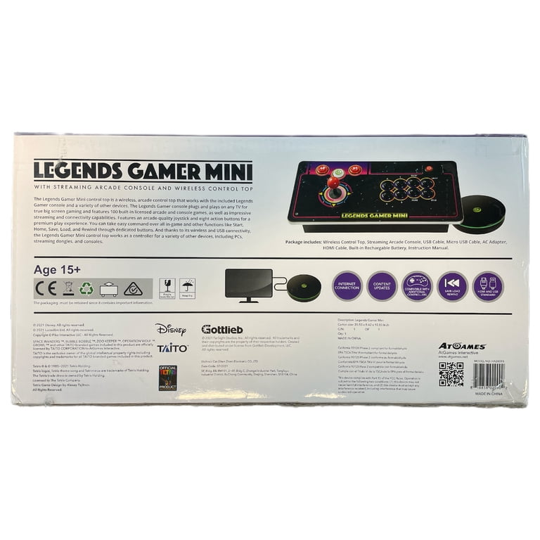 At Games Legends Gamer Mini Special Edition, Built-in 100 Games