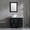 Round Sink A, variant on Wonline 36" Luxurious Bathroom Vanity and Sink Combo Wood Cabinet Top Round Ceramic Vessel Sink Faucet Drain Combo with Mirror Vanities Set,Black