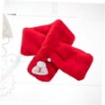 thumbnail image 7 of OUNONA Red Santa Claus Cross Scarf with Cozy Warmth and Stylish Christmas Patterns for Outdoor Winter Wear, 7 of 7