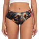 thumbnail image 1 of Balery Colorful Flower German Shepherd Ropa Interior de Algodón para Mujer con Dibujo – Braguitas Cómodas y Elásticas, Estilo Clásico-XX-Large, 1 of 6