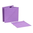 thumbnail image 5 of Household Essentials Diagonal Pull Collapsible Fabric Cube Open Storage Cube, 6-Pack, Purple, 5 of 7