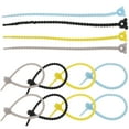 thumbnail image 1 of CHICHUMID 20Ud Organizador De Cables De Silicona Reutilizable Con Ajustable Para Uso En Casa Y Oficina, 1 of 7